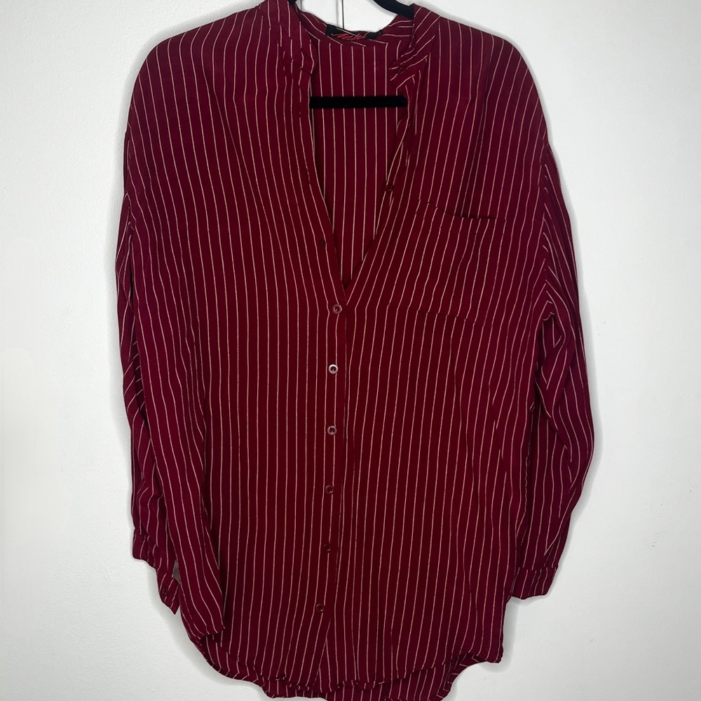Vintage Motel linen button up